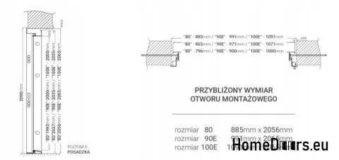 VCHODOVÉ DVEŘE 56mm JUPITER FULL W14 90 VCHODOVÉ DVEŘE 56mm JUPITER FULL W14 90