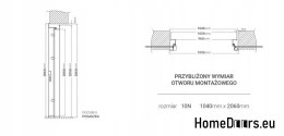 VCHODOVÉ DVEŘE 68MM ENERGETICKY ÚSPORNÝ STRATUS ELIX