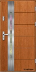 Dveře exteriérové, dub dřevěný 82 mm OEMER