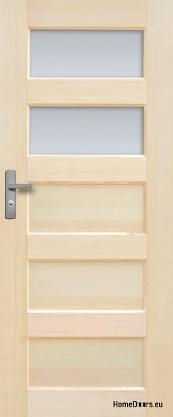 INTERIÉROVÉ DVEŘE ISTRIE Z BOROVICOVÉHO DŘEVA WC 60