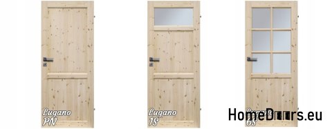 INTERIÉROVÉ DVEŘE LUGANO MASIVNÍ BOROVICOVÉ DŘEVO 80 INTERIÉROVÉ DVEŘE LUGANO MASIVNÍ BOROVICOVÉ DŘEVO 80