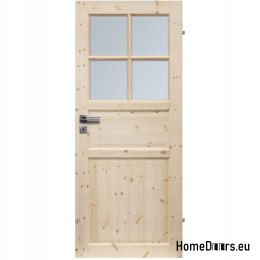 INTERIÉROVÉ DVEŘE NORMANDIE BOROVICOVÉ DŘEVO WC 60