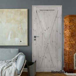 DŘEVĚNÉ DVEŘE LEŠTĚNÉ VÁZANÉ RADEX LOFT XI 70