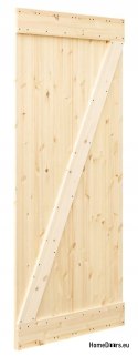 DŘEVĚNÉ BOROVICE POSUVNÉ DVEŘE LOFT RUSTIKÁLNÍ Z 70