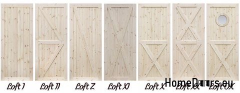 DŘEVĚNÉ BOROVICOVÉ VÁZANÉ DVEŘE RADEX LOFT OX 70 DŘEVĚNÉ BOROVICOVÉ VÁZANÉ DVEŘE RADEX LOFT OX 70
