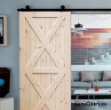 DŘEVĚNÉ DVEŘE ZE SUROVÉ BOROVICE RADEX LOFT XX 60