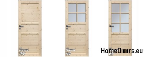 INTERIÉROVÉ DVEŘE IŁAWA MASIVNÍ BOROVÉ DŘEVO 90 INTERIÉROVÉ DVEŘE IŁAWA MASIVNÍ BOROVÉ DŘEVO 90