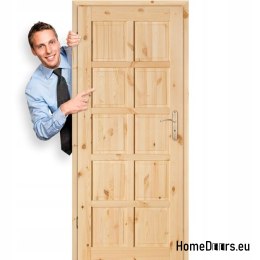 Dveře do koupelny WC vázané dřevo BACA 60/70/80/90