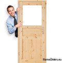 Dveře do pokoje dřevěné surové HARNAŚ 60/70/80/90