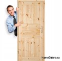 Dveře do pokoje dřevěné surové HARNAŚ 60/70/80/90
