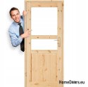 Dveře do pokoje dřevěné surové HARNAŚ 60/70/80/90