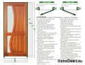 Nastavitelný borovicový rám 290-310 mm stolgen