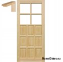 Surové koupelnové dveře 60/70/80/90 rám STOLGEN PR1