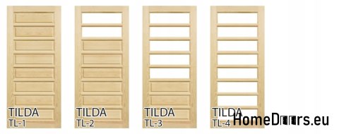 60/70/80/90 surových plných dveří s rámem STOLGEN TD1 60/70/80/90 surových plných dveří s rámem STOLGEN TD1