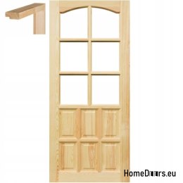 Surové dřevěné dveře 60/70/80/90 rám STOLGEN ŁP2