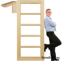 Dřevěný borovicový rám dveří STOLGEN TS6 60/70/80/90