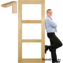 Dřevěný rám z borovice STOLGEN TM4 60/70/80/90