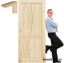 Dřevěné dveře surový rám STOLGEN RN1 60/70/80/90
