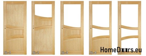 Dřevěné dveře surové s rámem STOLGEN SL4 60/70/80/90 Dřevěné dveře surové s rámem STOLGEN SL4 60/70/80/90