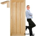 Dřevěný borovicový rám dveří STOLGEN OM1 60/70/80/90