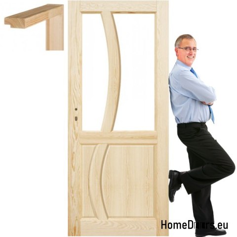 Dřevěné křídlo s rámem STOLGEN RN4 60/70/80/90