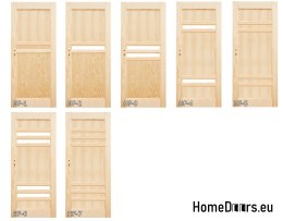 Dřevěný borovicový rám STOLGEN HF6 60/70/80/90
