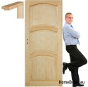 Dřevěný borovicový rám dveří STOLGEN MD1 60/70/80/90