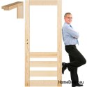 Borovicové křídlo ze dřeva. rám STOLGEN CR3 60/70/80/90