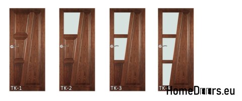Dřevěný barevný lak rámu dveří TK3 70 Dřevěný barevný lak rámu dveří TK3 70