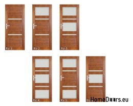 Dveře dřevěný rám lakovaný RV1 90