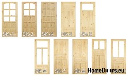 Koupelnové dveře s rámem Stolgen SK9 60/70/80/90 L P
