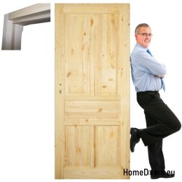 Dveřní křídlo s rámem Stolgen SK8 60/70/80/90 L P