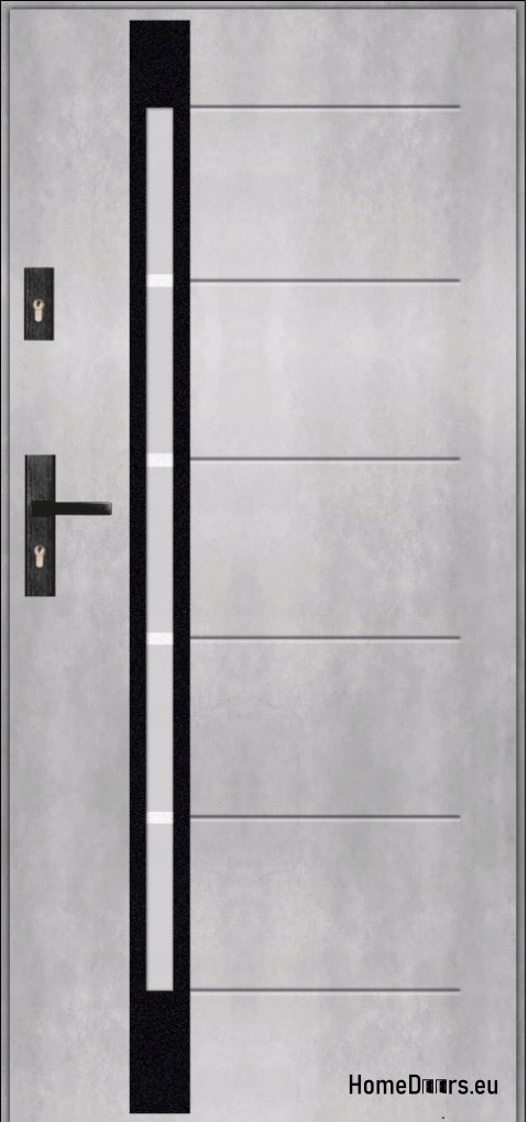 Vnější dveře T41 80 55MM Warm Ud=1,5