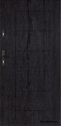 Vnější dveře T41 80 72MM Warm Ud=1,0 BLACK