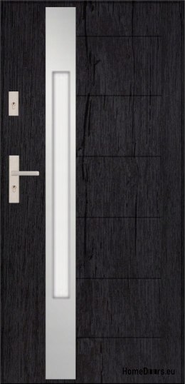 Vnější dveře T41 80 72MM Warm Ud=1,2 BLACK
