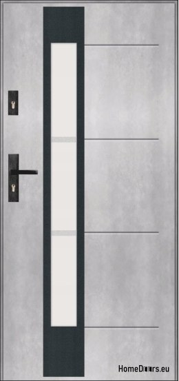 Vnější dveře T53 80 72MM Warm Ud=1,2