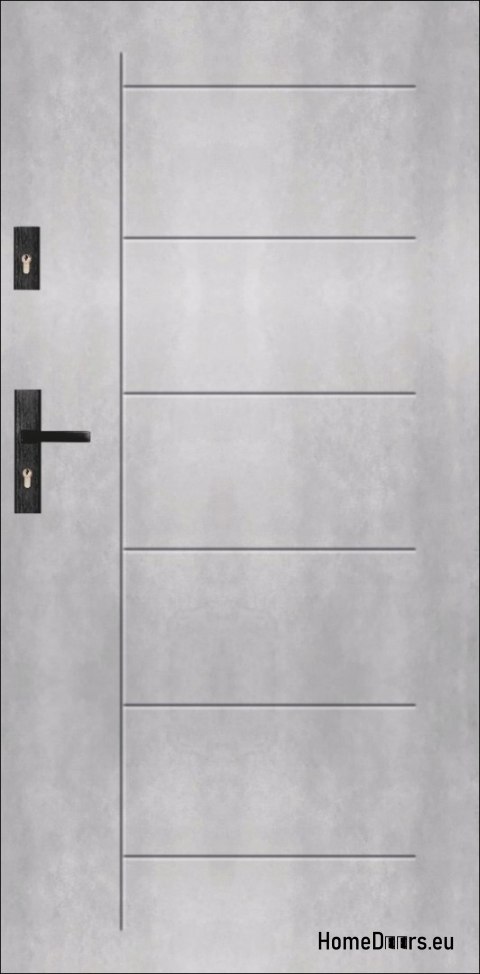Vnější dveře T41 80 55MM Warm Ud=1,2, BETON Vnější dveře T41 80 55MM Warm Ud=1,2, BETON
