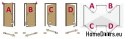 BOROVICOVÉ DVEŘE BARK BEETLE DUO FULL KNOTLESS 60/70/80/90