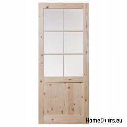 BOROVICOVÉ DVEŘE BARK BEETLE DUO POKOJ MUNTINS 60
