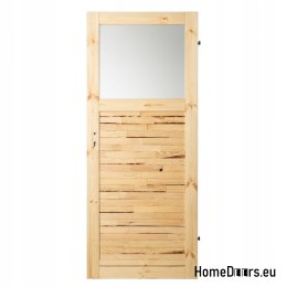 Interiérové dveře Duo Eco Knotted TOILET 90 olej