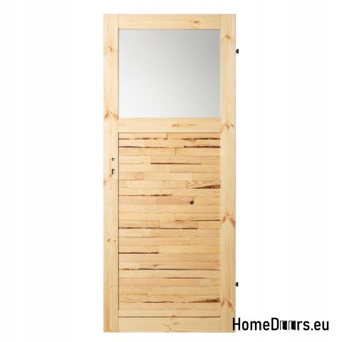 Interiérové dveře Duo Eco Knotted TOILET 90 olej