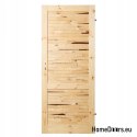 Interiérové dveře Duo Eco Knotty plný 60/70/80/90 olej