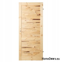 Interiérové dveře Duo Eco Knotty plný 60/70/80/90 olej
