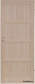 BOROVICOVÉ DVEŘE KŮROVEC QUATRO KNOTLESS PLNÝ 60/70/80/90