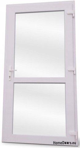Exteriér PVC obchodních dveří 110/210 bílá
