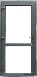 Koupit PVC vnější dveře 90/200 antracitové