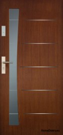Vnější dveře, dřevěný panel, DP10-A 72mm
