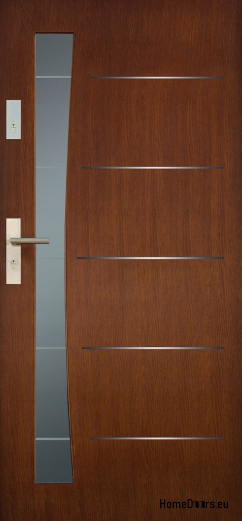Vnější dveře, dřevěný panel, DP10-A 72mm
