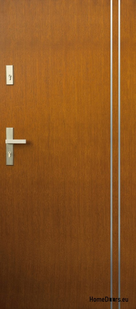 Vnější dveře, dřevěný panel DP17-A 72mm