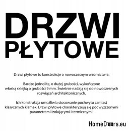 Vnější dveře, dřevěná deska DP36 WARM